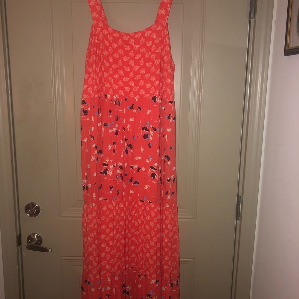 Floral print maxi Sundress